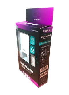 CARGADOR SOUL MICRO 2.4A 2 USB - CVQ-XUSB2M - comprar online