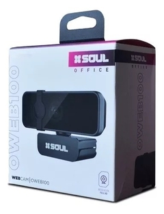 WEBCAM SOUL OWEB100 USB FULL HD CON MICROFONO INCORPORADO Y SOPORTE en internet