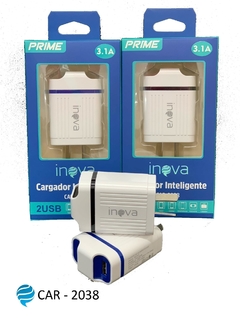 Cargador INOVA CAR-2038 - 2 USB 3.1A en internet