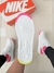 Nike Air Force Holográfico Branco/Rosa - Tenis Mogi
