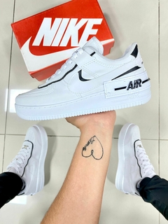 Nike Air Force Shadow Branco/Preto