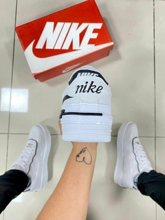 Nike Air Force Shadow Branco/Preto na internet