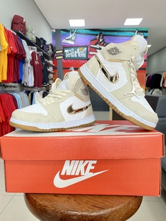 Jordan 1 dourado sales