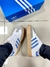 Adidas Samba Premium Branco/Azul - loja online