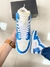 Air Jordan 1 Off-White Azul - comprar online