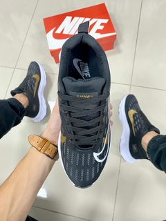 Nike Air ZOOM preto/dourado - comprar online