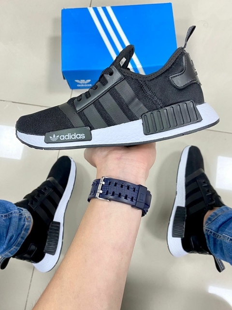 Adidas nmd preto e rosa sales