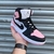 Nike Air Jordan 1 Branco/Rosa Bebê - comprar online