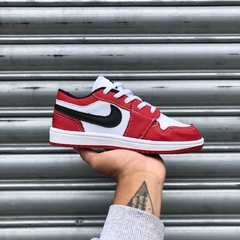 Nike air Jordan low infantil vermelho - loja online