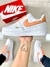 Air Force 1 Premium Branco/Laranja