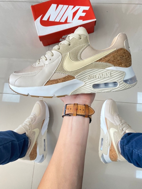 Air Max 90 Excee Bege Amadeirado Tenis Mogi