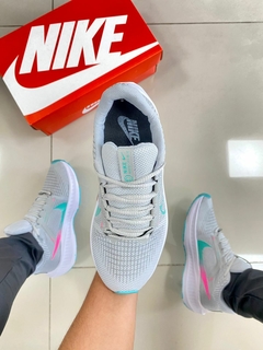 Nike Air pegasus 40 cinza/rosa/verde - comprar online