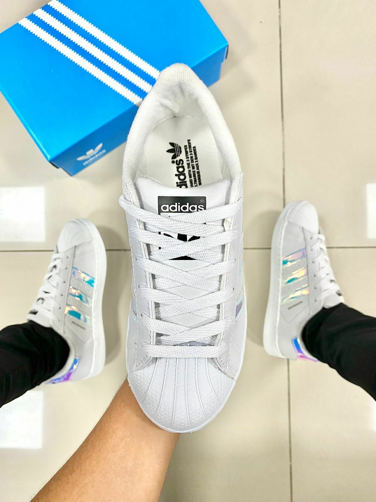 Tenis adidas holograficos sale