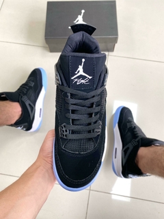 Nike Air Jordan 4 Preto/Azul - comprar online