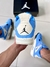 Nike Air Jordan 4 Azul Bebe/Off-White - comprar online