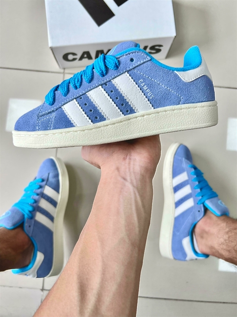 Adidas Campus Premium Azul Bebe Comprar em Tenis Mogi