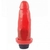 Vibrador Normal Rojo - Linea Brazilian - 15 x 3,5 cm