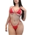 Bikini Vinilo Rojo