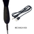 Doble Vibrador - RECARGA USB - NEGRO - 10 modos. - comprar online