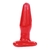 Plug Anal Mediano Rojo (13 cm x 4 ) - Linea Jelly
