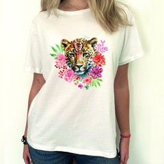 Remera Blanca XL con estampa