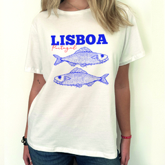 Remera divina de algodón "LISBOA" - comprar online