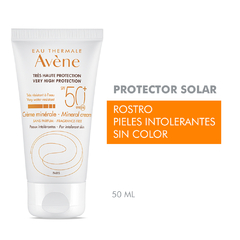 Avene Protector Solar Crema Mineral FPS50 50ml en internet