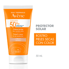 Avene Protector Solar Crema con Color FPS50+ 50ml en internet