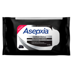Asepxia Toallitas Carbon Detox 10unidades