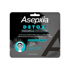 Asepxia Masccarilla Detox con Carbon 1unidad