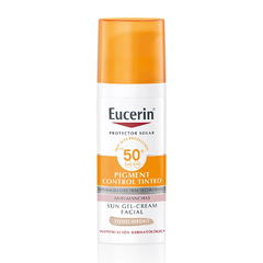 Eucerin Sun Pigment Control Tinted Tono Medio FPS50+ 50ml