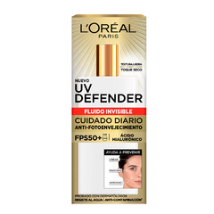 L'Oréal UV Defender Fluido Invisible Protector Solar FPS50+ 40gr - comprar online