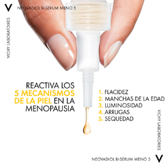 Vichy Neovadiol Meno 5 Bi-Serum Peri/Post Menopausia 30ml - Farmacia Cuyo