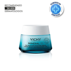 Vichy Mineral 89 Crema Hidratante 72hs Sin Fragancia 50ml