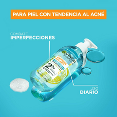 Garnier Express Aclara Gel anti acne 200ml - Farmacia Cuyo