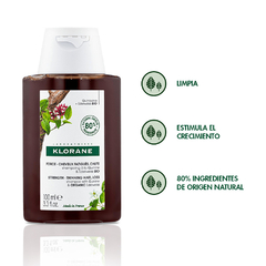 Klorane Shampoo de Quinina 100ml - Farmacia Cuyo