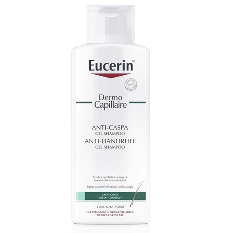 Eucerin Dermocapillaire Anticaspa Gel Shampoo 250ml