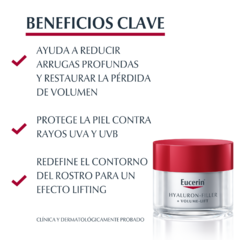 Eucerin Hyaluron-Filler + Volume Lift Día Piel Seca 50ml en internet