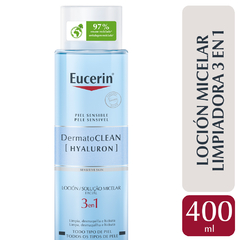 Eucerin DermatoClean Locion Micelar Limpiadora 3 en 1 400ml - comprar online