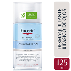 Eucerin DermatoClean Bifasico de Ojos 125ml - comprar online