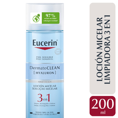 Eucerin DermatoClean Locion Micelar Limpiadora 3 en 1 200ml - comprar online