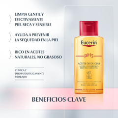 Eucerin pH5 Aceite de Ducha 200ml - comprar online