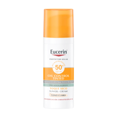 Eucerin Sun Gel Crema Facial Toque Seco Tono Claro SPF50+