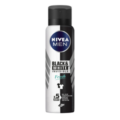 Nivea Men Desodorante Anti-Transpirante en Aerosol Invisible B&W Fresh 150ml