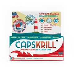 CAPSKRILL Suplemento dietario ACEITE KRILL 40caps