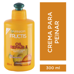Garnier Crema para peinar Oil Repair 3 Fructis 300ml - comprar online