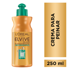 Elvive Crema para Peinar Óleo Extraordinario Rizos Definidos 250ml - comprar online