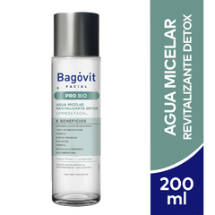 Bagovit Facial Pro Bio Agua Micelar Revitalizante Detox 200ml - comprar online