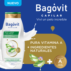 Bagovit Capilar Shampoo Pelo Largo y Sin Frizz 350ml - Farmacia Cuyo