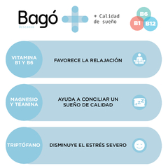 Bago Suplemento Vitaminico Bago+ Descanso 30comprimidos en internet